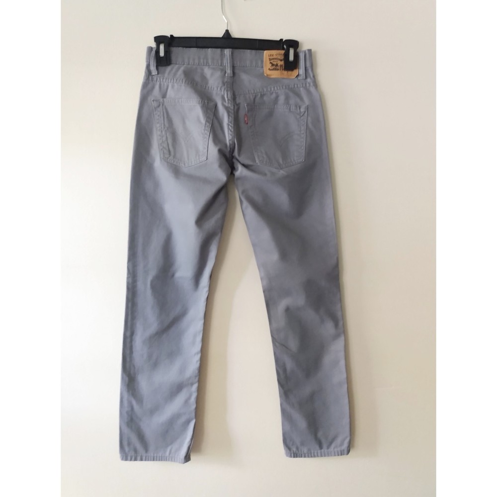 Levi's 511 Boys 14R Slim Denim Jeans Gray